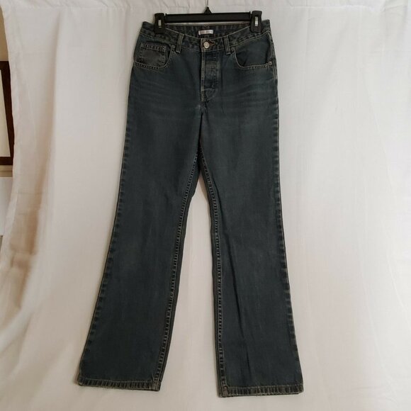 Halogen Denim Blue Jeans Women's size 4R Straight Leg - Picture 4 of 8